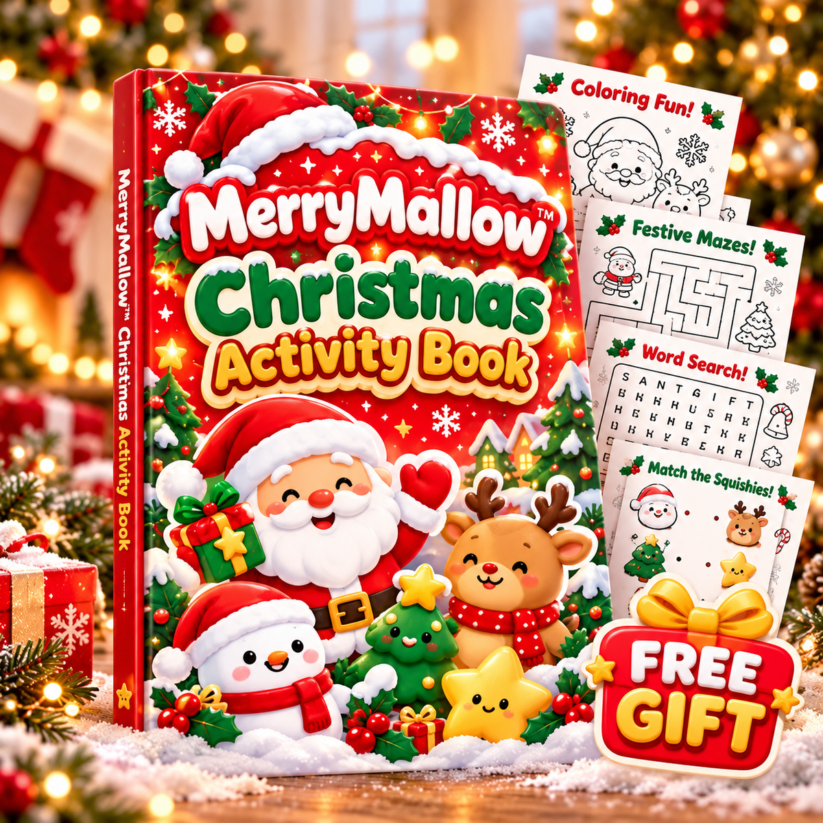 MerryMallow™ Christmas Activity Book