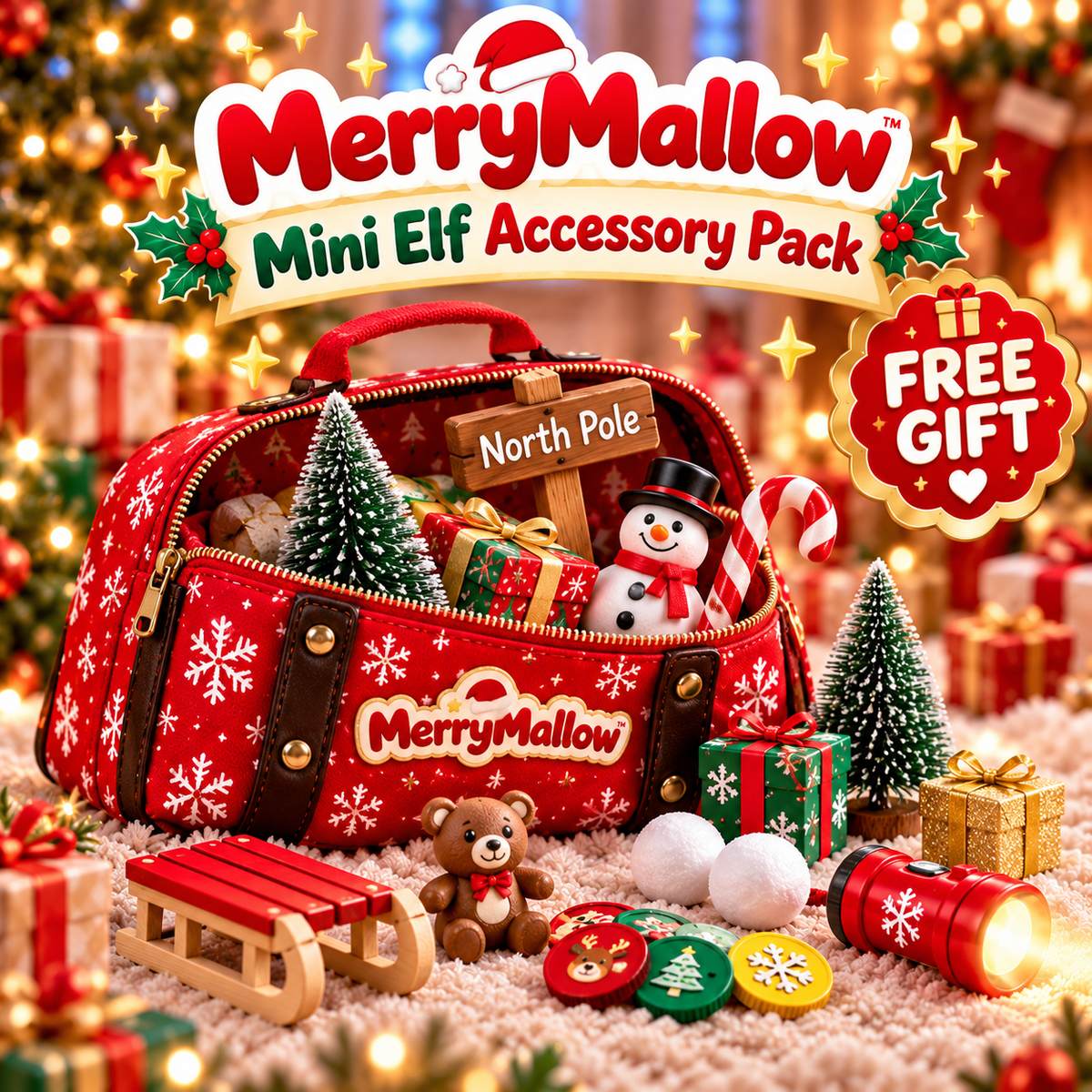 MerryMallow™ Mini Elf Accessory Pack