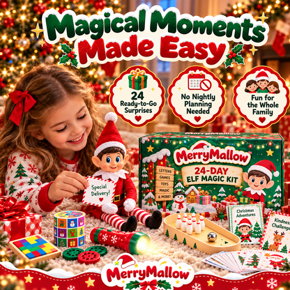 MerryMallow™ 24-Day Elf Magic Kit